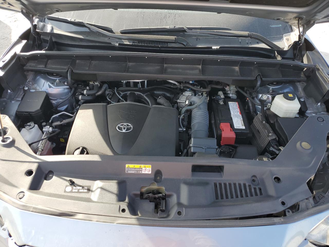 2022 Toyota Highlander VIN 5TDGZRBH6NS163378 Copart auction photo, front end / minor dent/scratches damage thumbnail 13