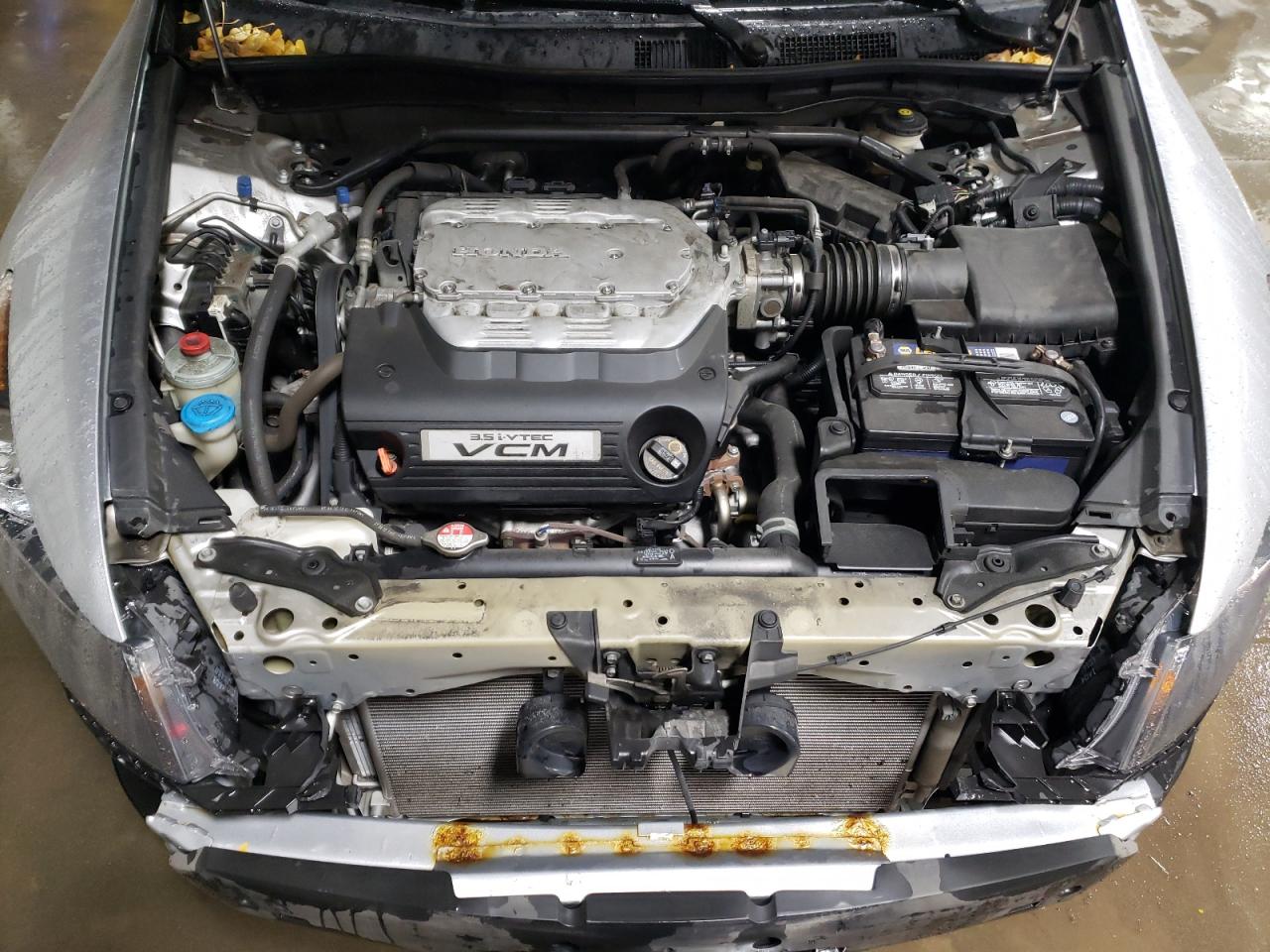 2012 Honda Accord VIN 1HGCP3F85CA034071 Copart auction photo, front end / side damage thumbnail 11
