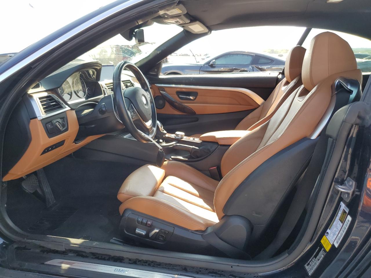 2018 BMW 4er VIN WBA4Z1C55JEE43902 Copart auction photo, side / front end damage thumbnail 7