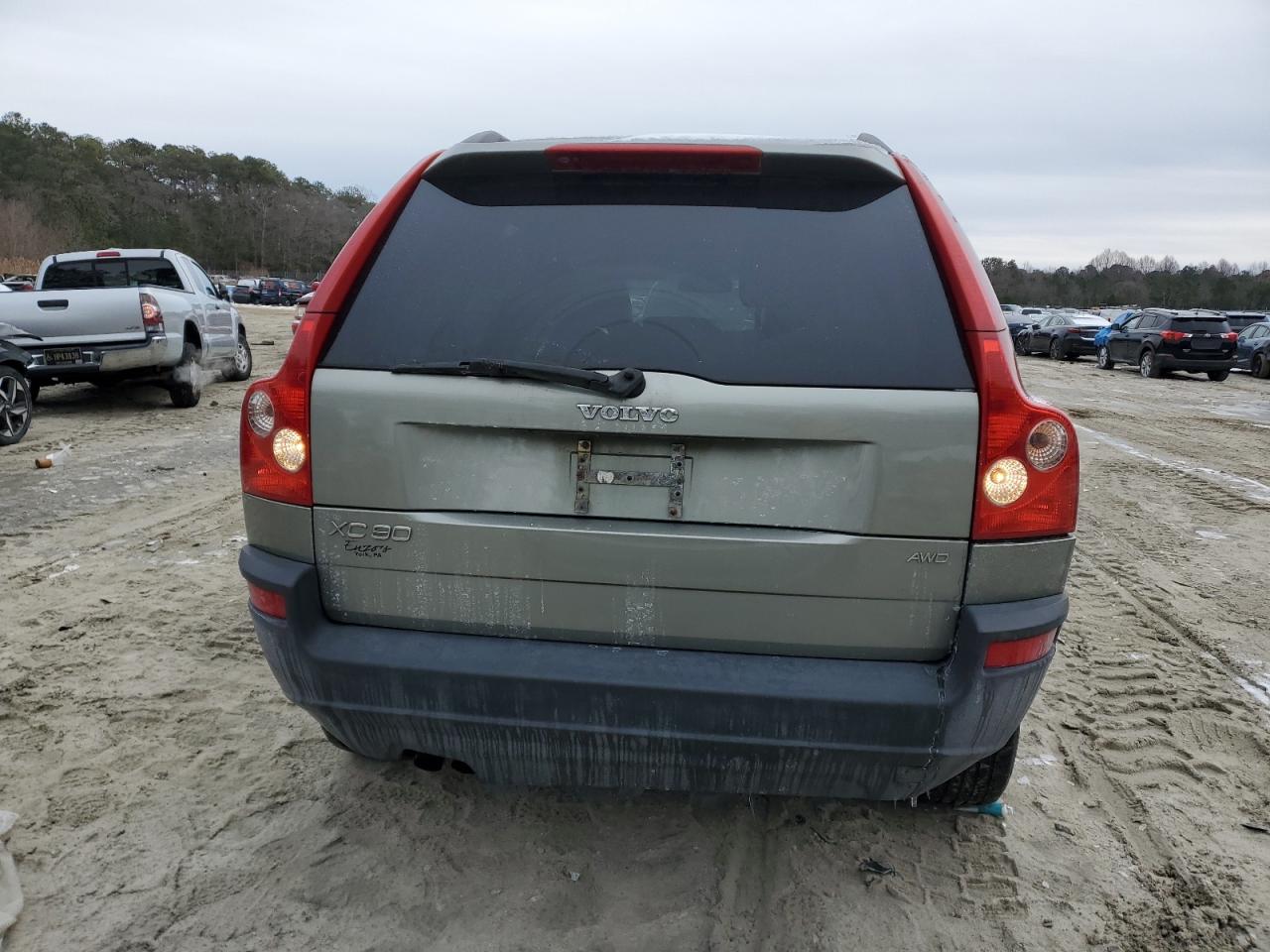 2006 Volvo XC90 VIN YV4CZ592361278816 Copart auction photo, front end / side damage thumbnail 6