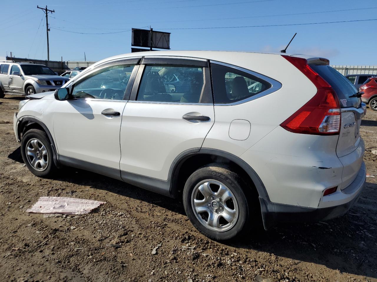 2016 Honda CR-V VIN 5J6RM4H38GL119354 Copart auction photo, all over / undercarriage damage thumbnail 2