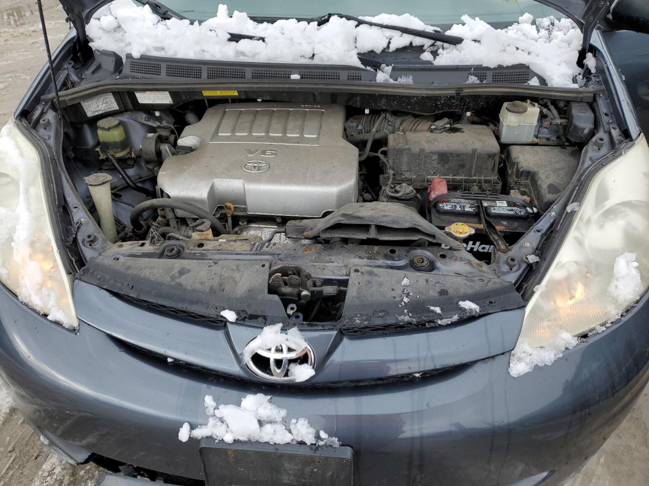 2010 Toyota Sienna VIN 5TDKK4CCXAS318500 Copart auction photo, front end damage thumbnail 12