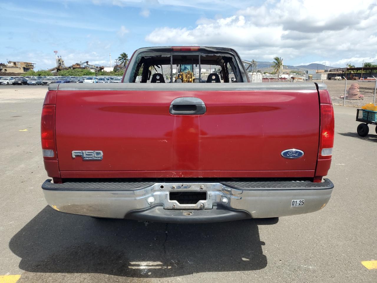 2004 Ford F-150 VIN 2FTRX17284CA90447 Copart auction photo, burn / burn - interior damage thumbnail 6