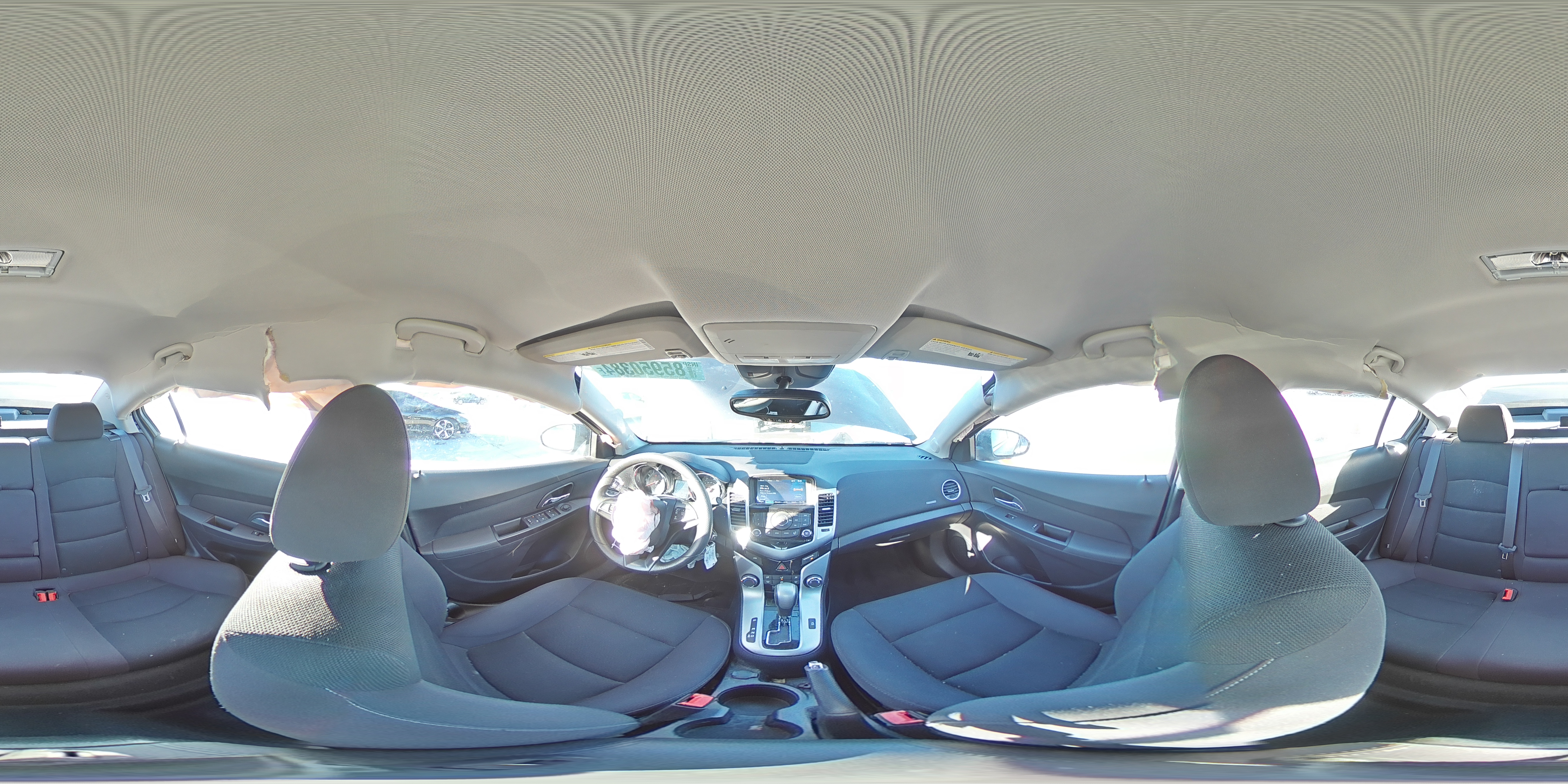 2015 Chevrolet Cruze VIN 1G1PC5SB9F7119496 Copart auction photo, rear end / front end damage thumbnail 15