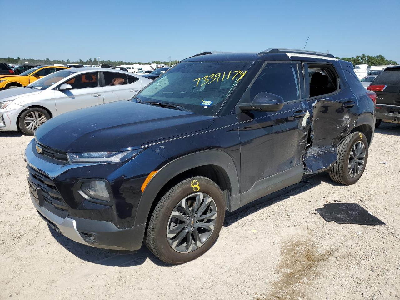 2021 Chevrolet TrailBlazer VIN KL79MRSL9MB091168