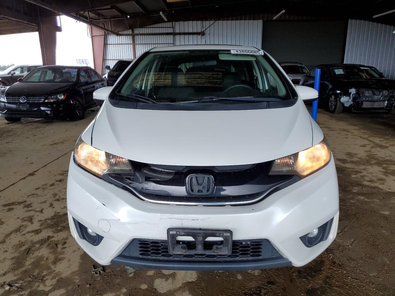 2016 Honda Fit VIN JHMGK5H76GS006535 Copart auction photo, rear end / front end damage thumbnail 5