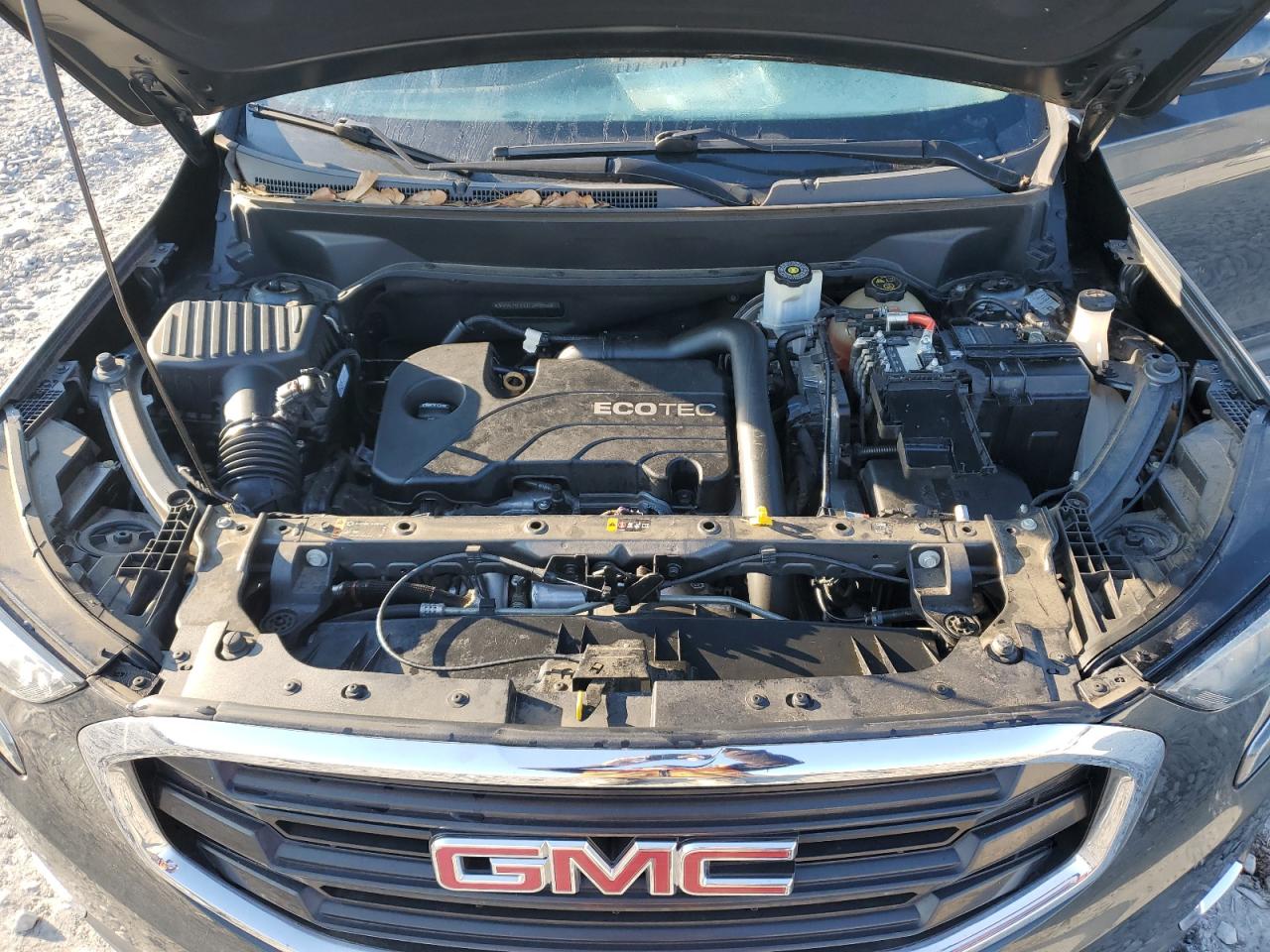 2018 GMC Terrain VIN 3GKALMEV7JL249556 Copart auction photo, side damage thumbnail 13