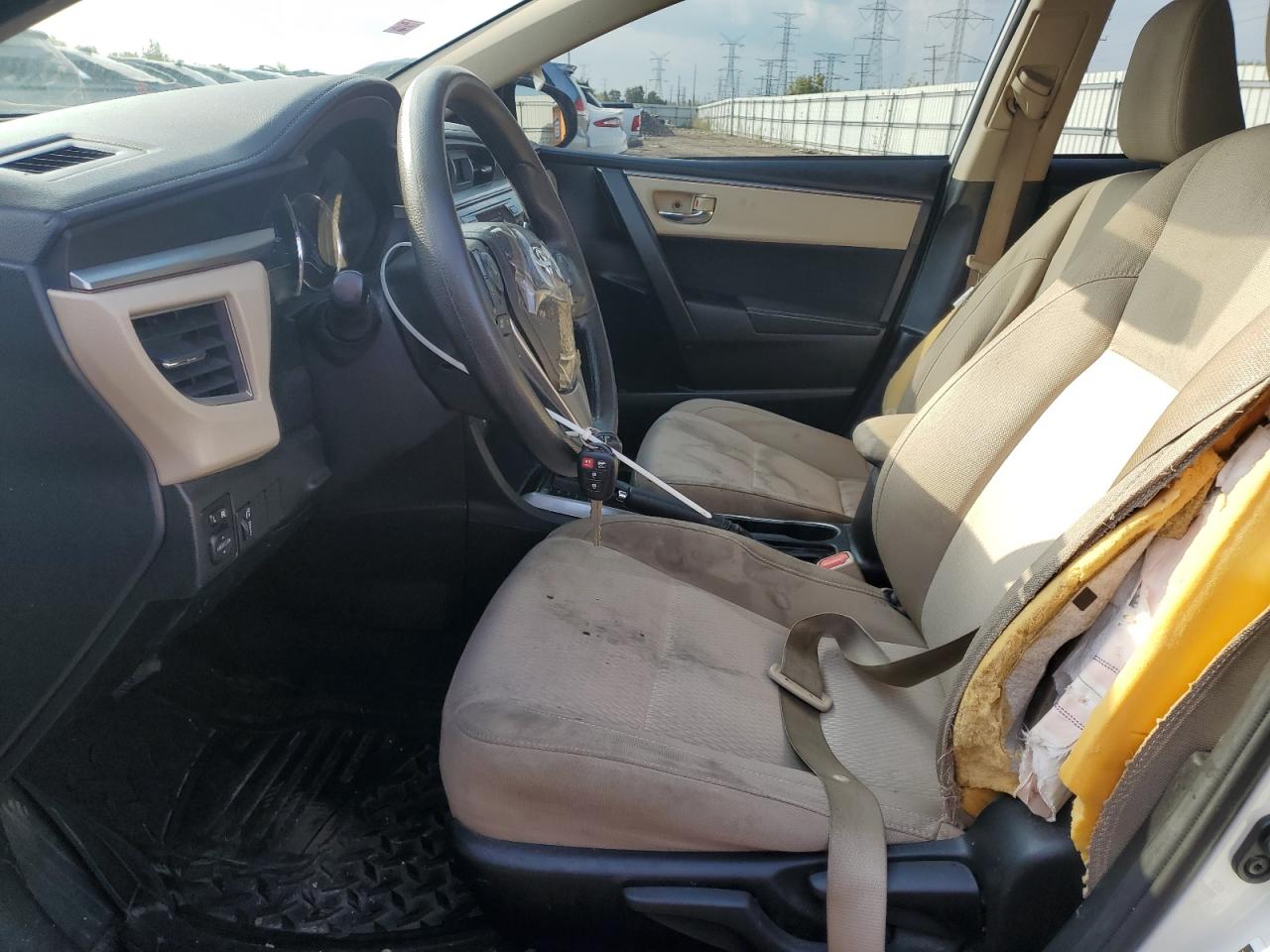2014 Toyota Corolla VIN 5YFBPRHE0EP130589 Copart auction photo, minor dent/scratches damage thumbnail 7