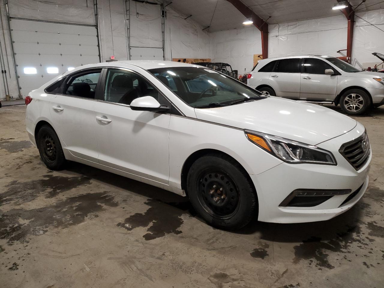 2017 Hyundai Sonata VIN 5NPE24AF5HH461106 Copart auction photo, vandalism / all over damage thumbnail 4