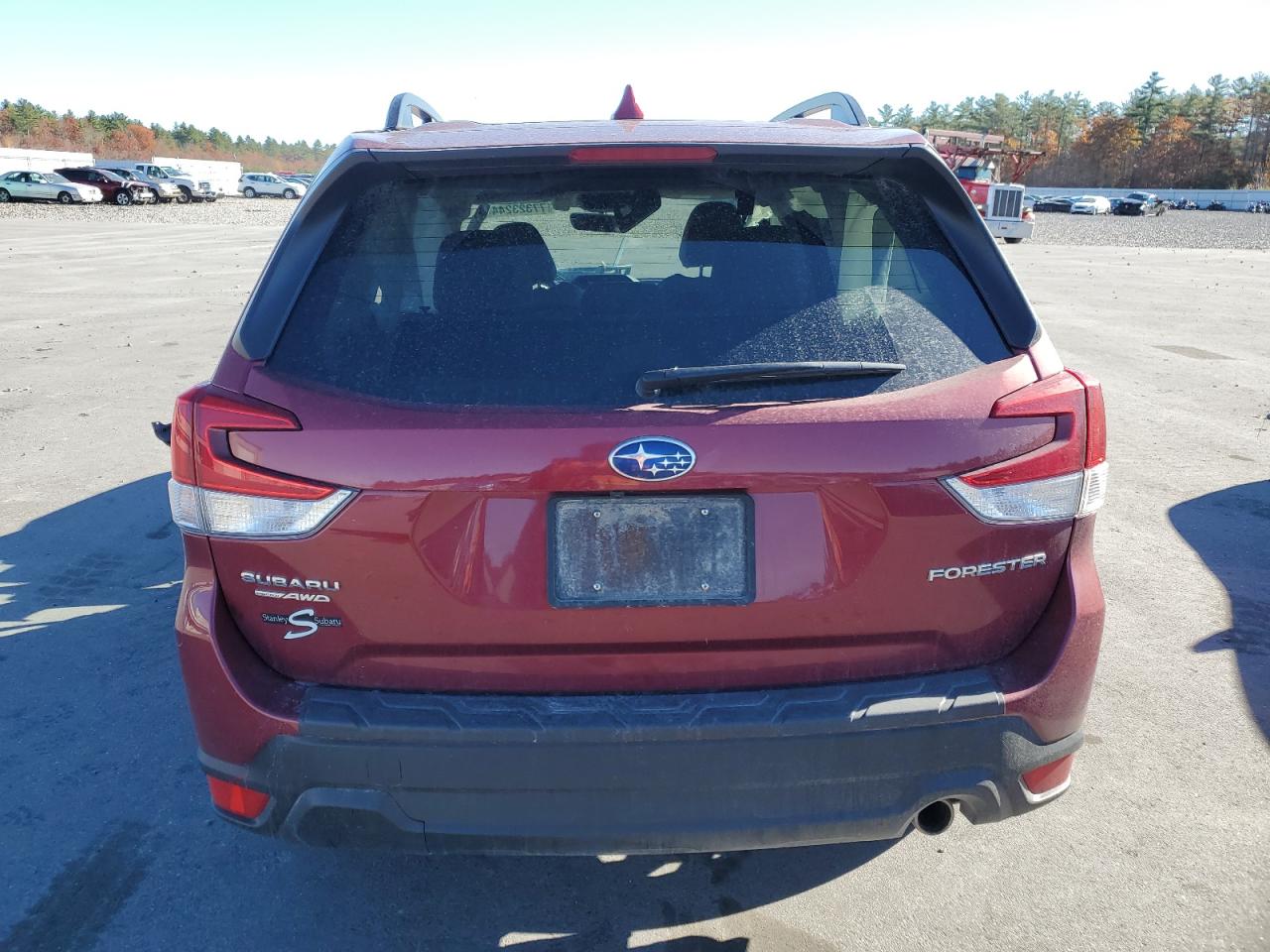 2020 Subaru Forester VIN JF2SKASC1LH528461 Copart auction photo, side / front end damage thumbnail 6