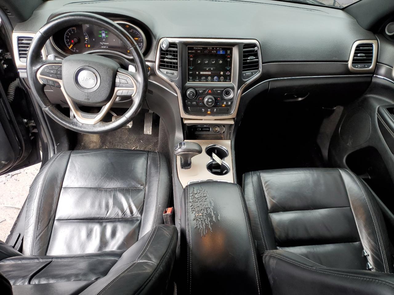 2014 Jeep Grand Cherokee VIN 1C4RJFBG2EC294590 Copart auction photo, rear end / front end damage thumbnail 8