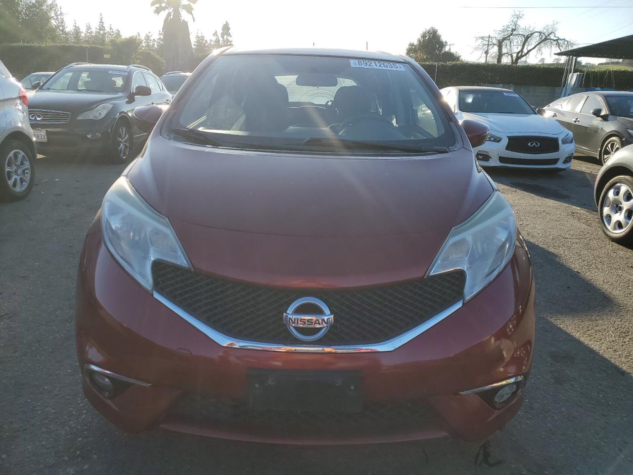 2016 Nissan Versa VIN 3N1CE2CP0GL377205 Copart auction photo, side / rear end damage thumbnail 5