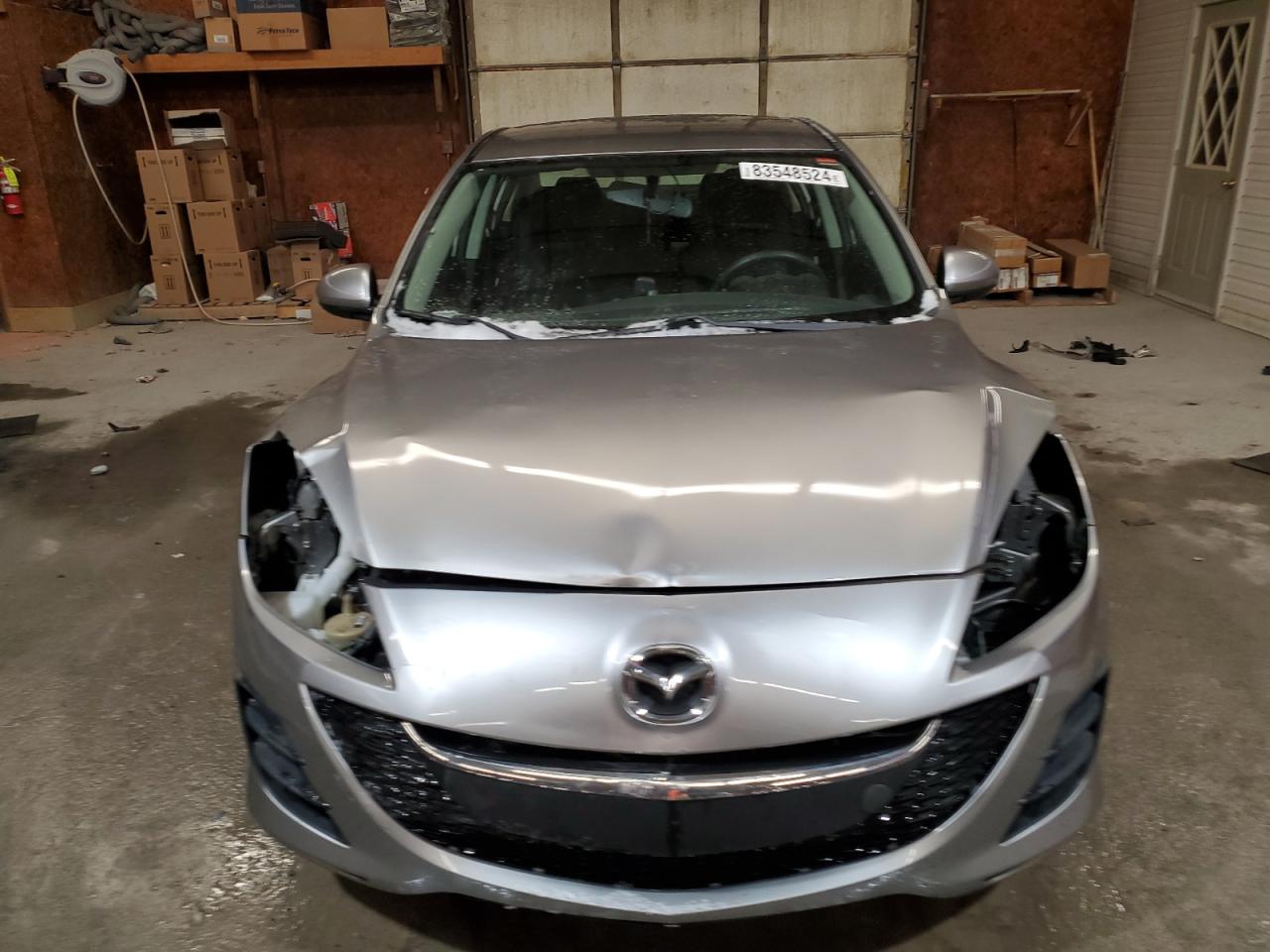 2010 Mazda 3 VIN JM1BL1SF9A1233023 Copart auction photo, front end damage thumbnail 5