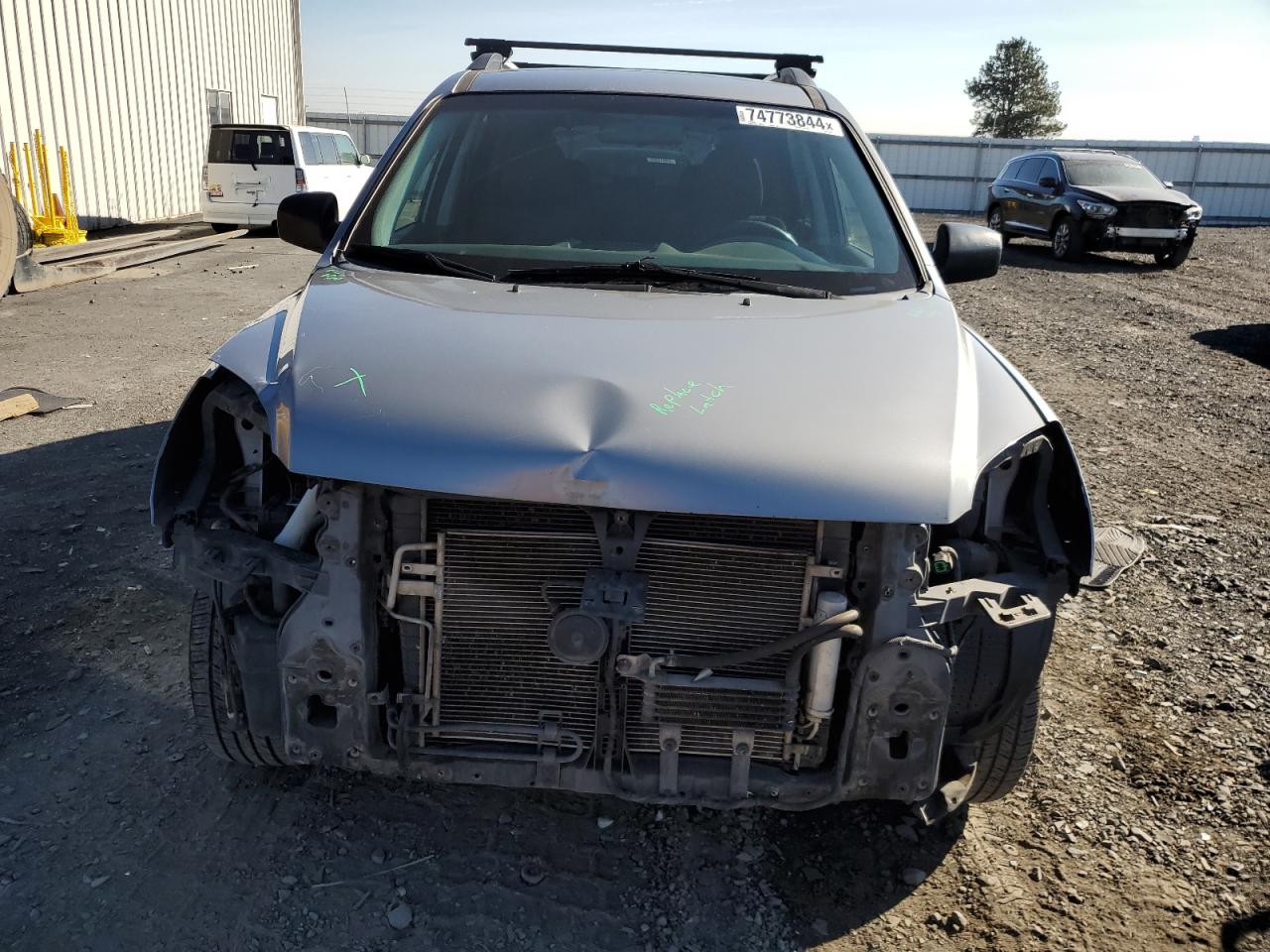2010 KIA Sportage VIN KNDKGCA34A7695459 Copart auction photo, front end damage thumbnail 5