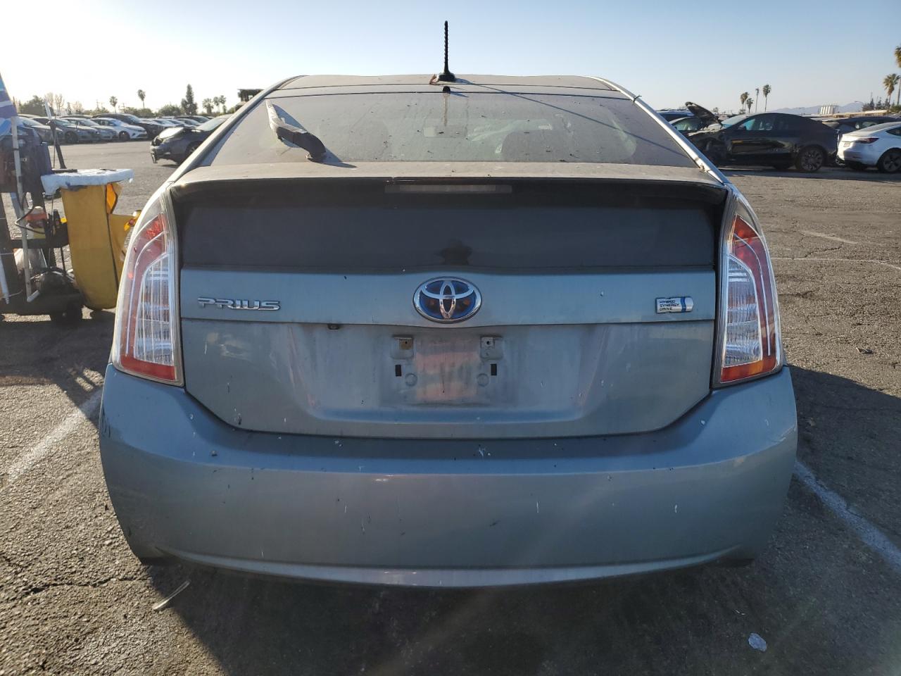 2013 Toyota Prius VIN JTDKN3DU3D1628093 Copart auction photo, front end / side damage thumbnail 6