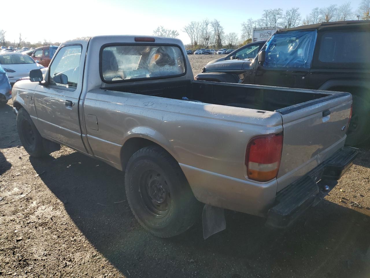 1996 Ford Ranger VIN 1FTCR10A5TTA49019 Copart auction photo, front end damage thumbnail 2