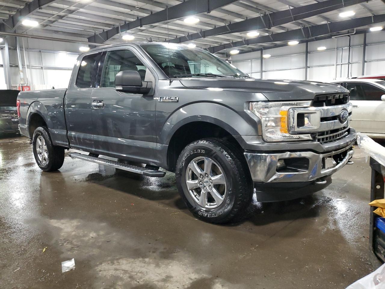 2019 Ford F-150 VIN 1FTFX1E52KFA17236 Copart auction photo, front end / rear end damage thumbnail 4