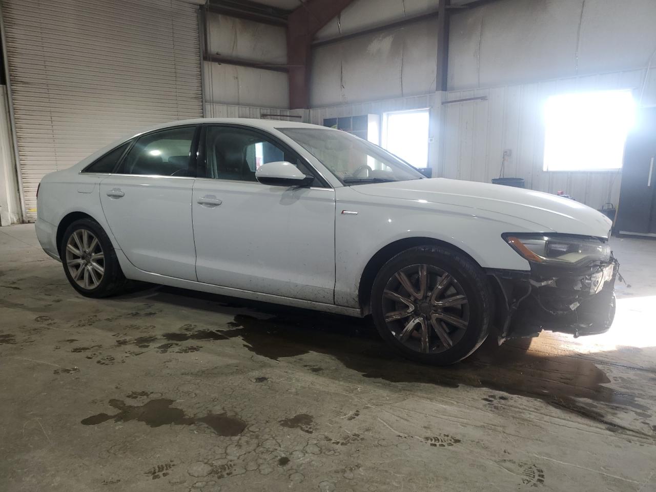 2014 Audi A6 VIN WAUFGAFC5EN042491 Copart auction photo, front end damage thumbnail 4