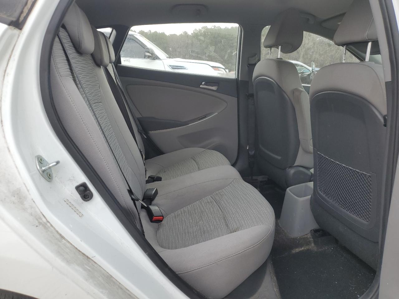 2015 Hyundai Accent VIN KMHCT5AE7FU216761 Copart auction photo, front end / side damage thumbnail 10