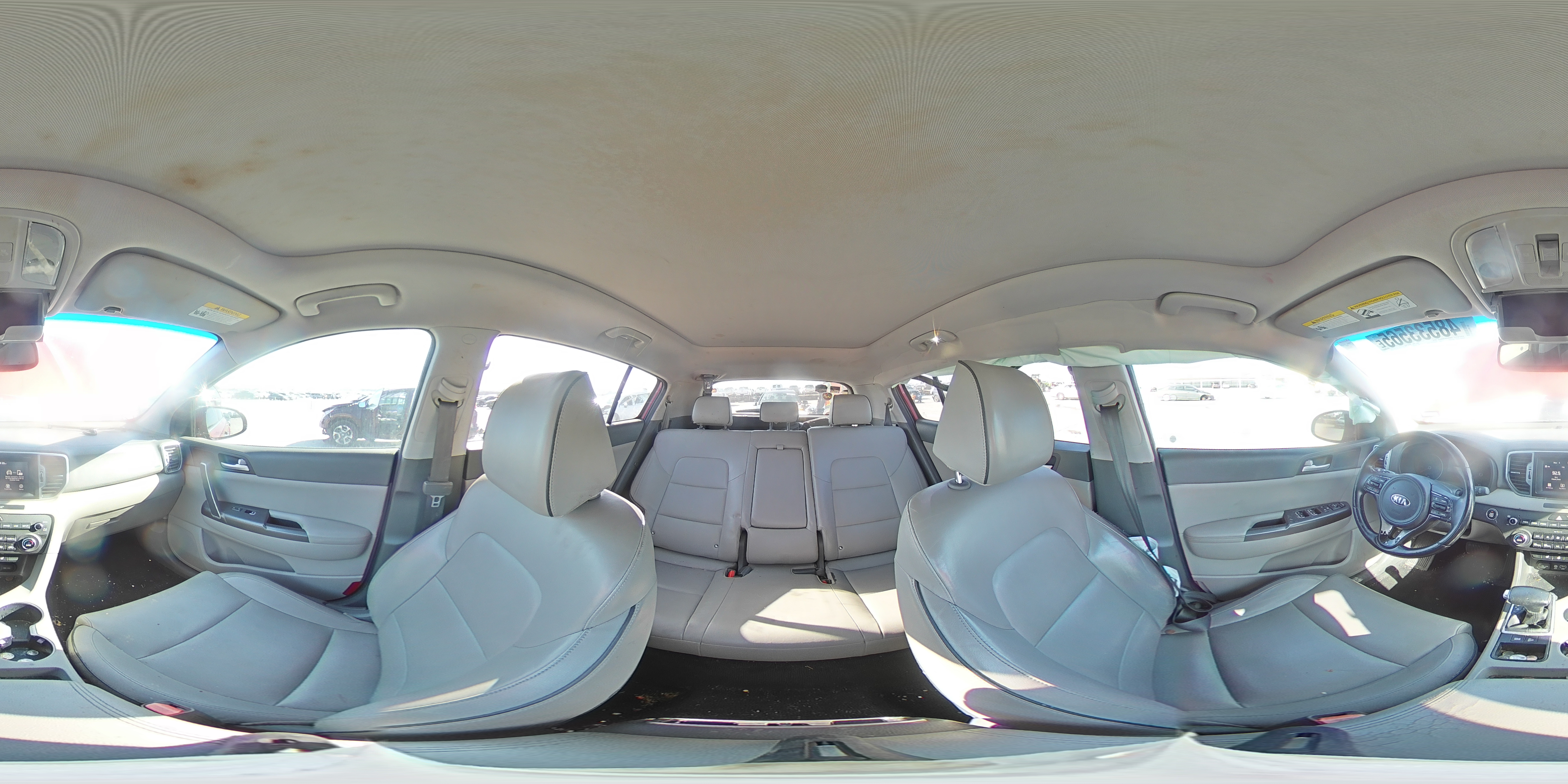 2017 KIA Sportage VIN KNDPN3AC5H7074687 Copart auction photo, all over damage thumbnail 12