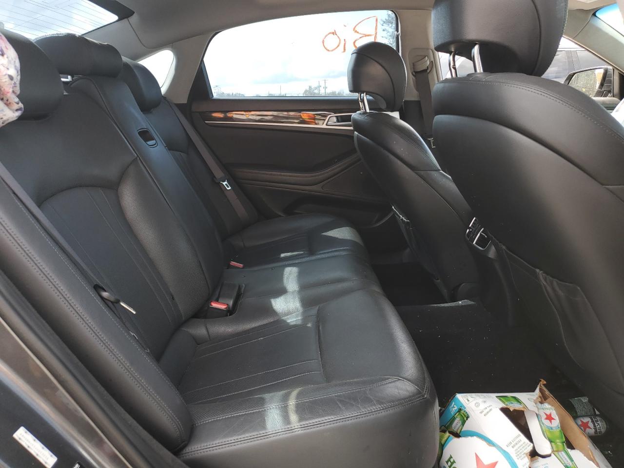 2018 Genesis G80 VIN KMHGN4JE5JU253256 Copart auction photo, front end damage thumbnail 10