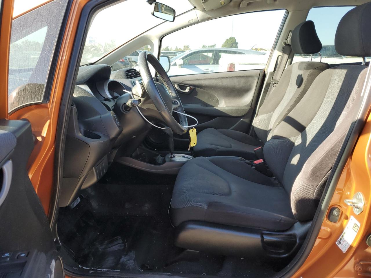 2010 Honda Fit VIN JHMGE8H44AS003221 Copart auction photo, side damage thumbnail 7
