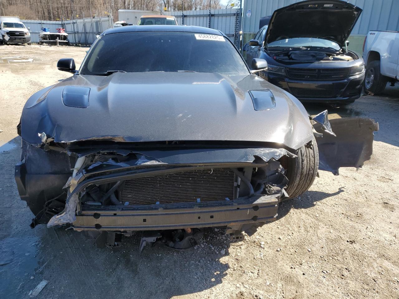 2016 Ford Mustang VIN 1FA6P8CF5G5306831 Copart auction photo, front end / undercarriage damage thumbnail 5