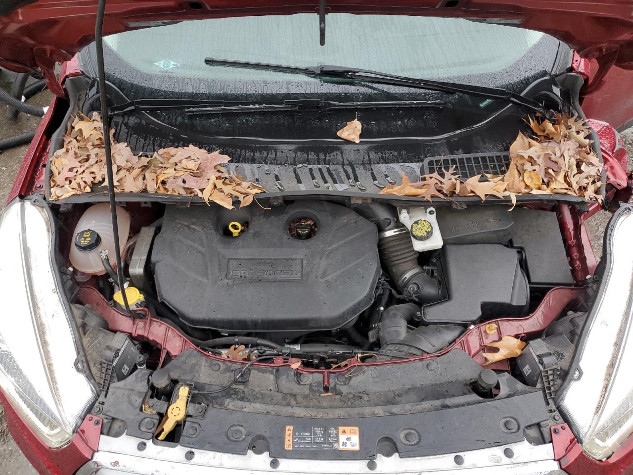 2018 Ford Escape VIN 1FMCU9J90JUB67158 Copart auction photo, front end damage thumbnail 12