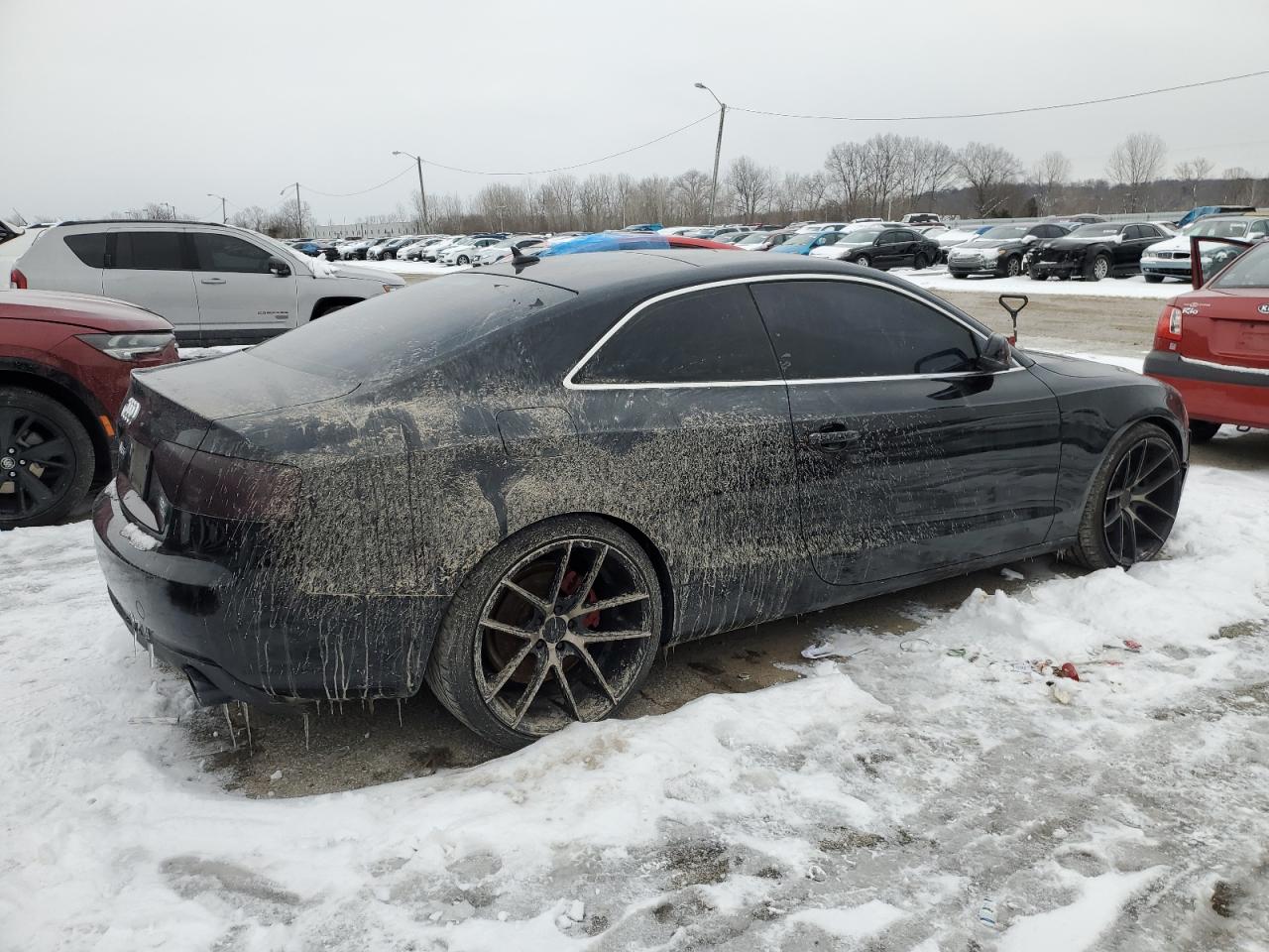 2013 Audi A5 VIN WAUCFAFR9DA046916 Copart auction photo, water/flood damage thumbnail 3