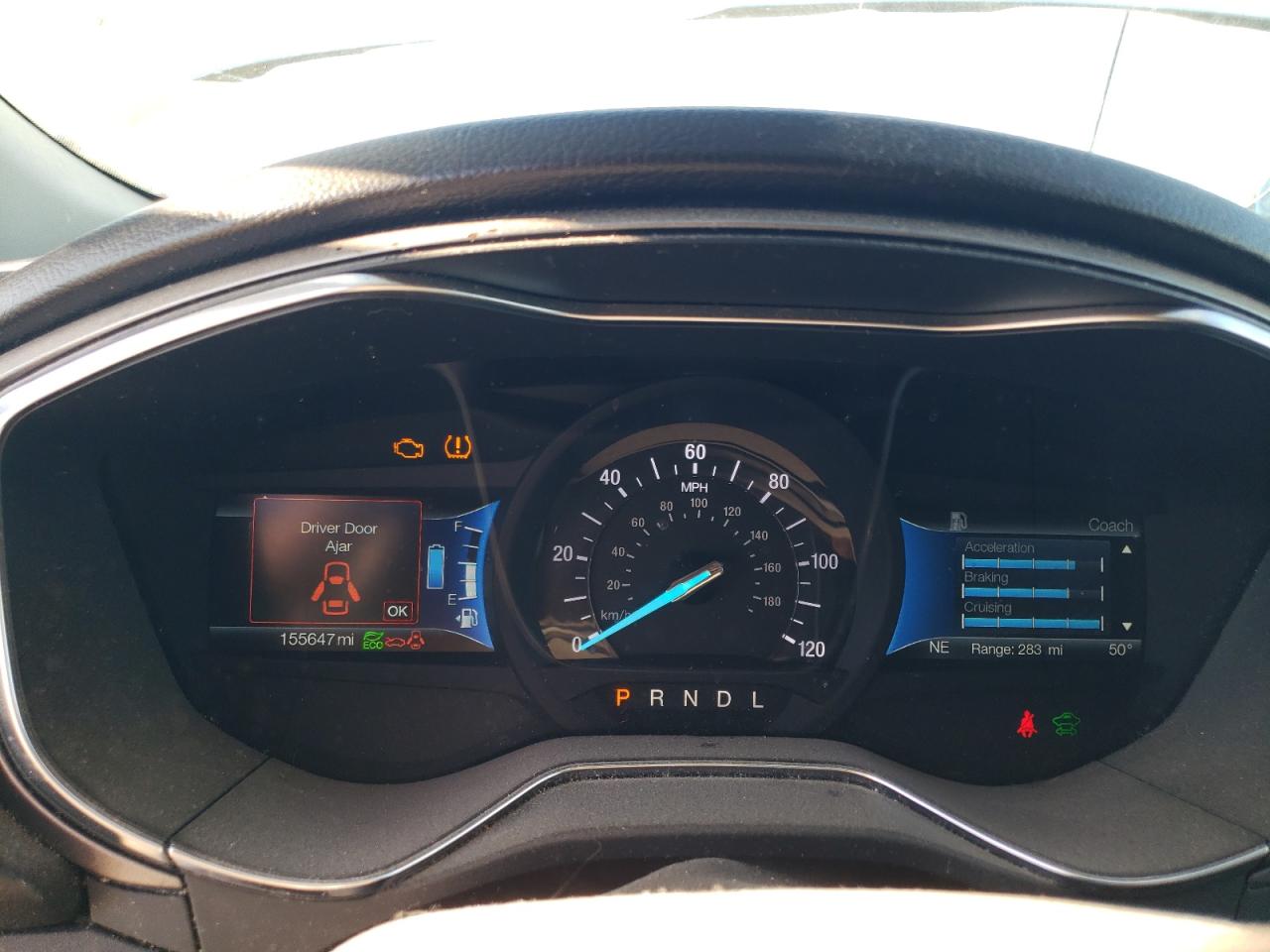 2017 Ford Fusion VIN 3FA6P0LU2HR387026 Copart auction photo, front end / side damage thumbnail 9