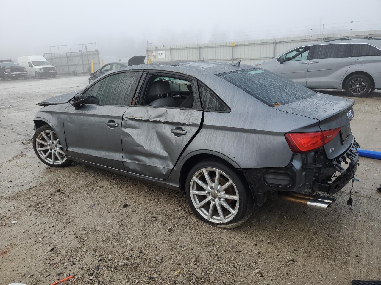 2016 Audi A3 VIN WAUA7GFF2G1064711 Copart auction photo, all over damage thumbnail 2