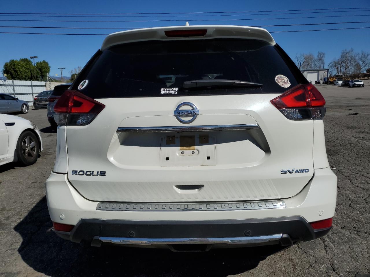 2020 Nissan Rogue VIN JN8AT2MV9LW103565 Copart auction photo, side damage thumbnail 6