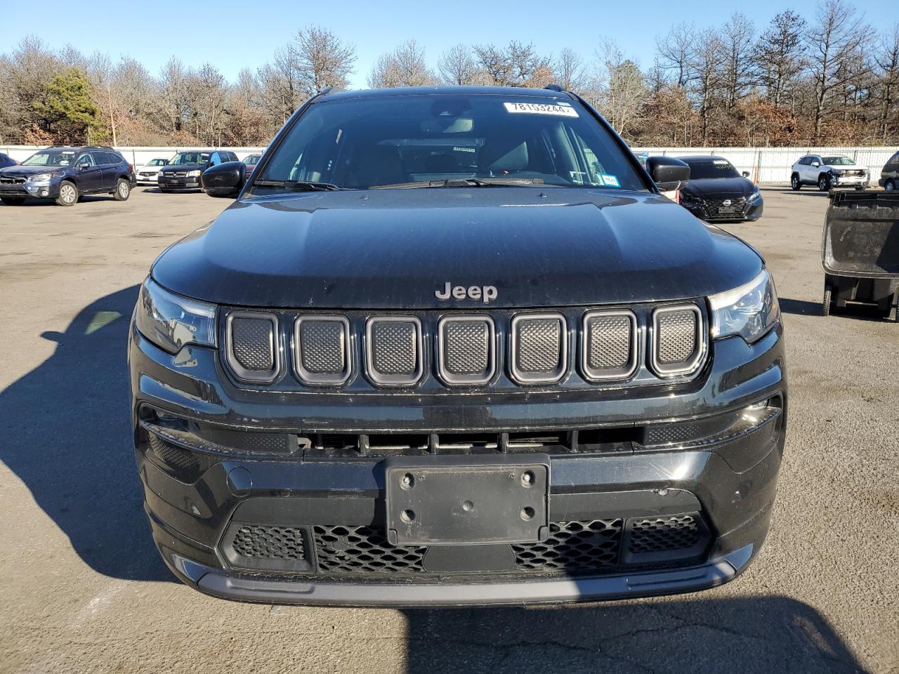 2022 Jeep Compass VIN 3C4NJDCB5NT141289 Copart auction photo, side damage thumbnail 5