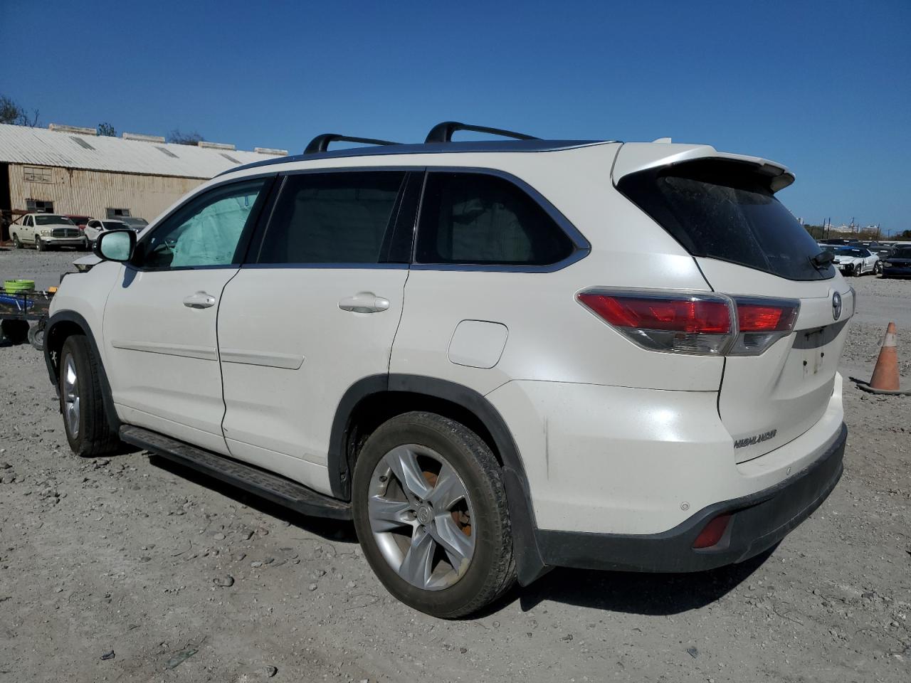 2014 Toyota Highlander VIN 5TDYKRFH4ES024918 Copart auction photo, front end damage thumbnail 2