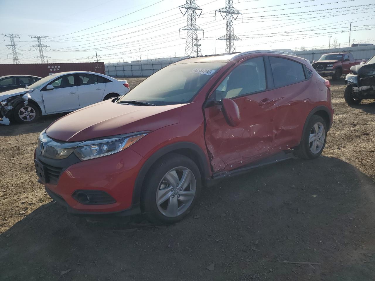 2019 Honda HR-V VIN 3CZRU6H55KM732648