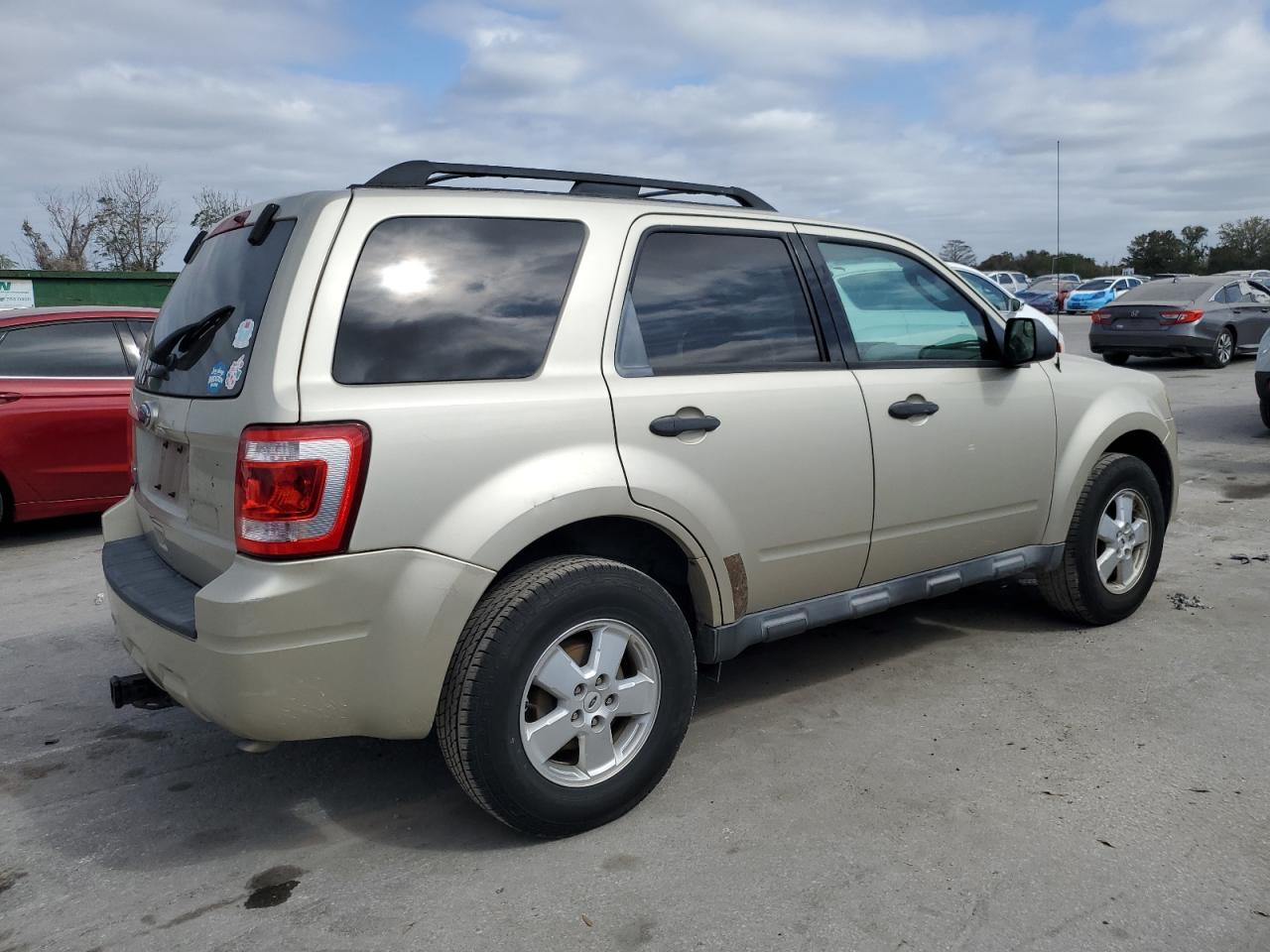 2012 Ford Escape VIN 1FMCU0D76CKA99212 Copart auction photo, top/roof damage thumbnail 3