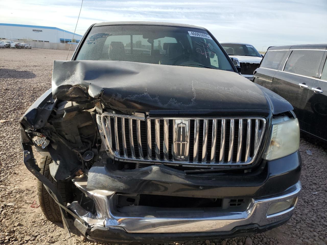 2006 Lincoln Mark LT VIN 5LTPW16576FJ05109 Copart auction photo, front end damage thumbnail 5