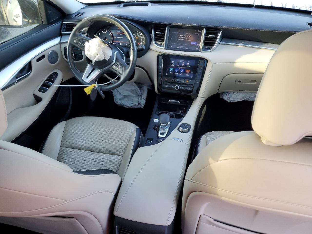 2019 Infiniti QX50 VIN 3PCAJ5M11KF128544 Copart auction photo, front end damage thumbnail 8