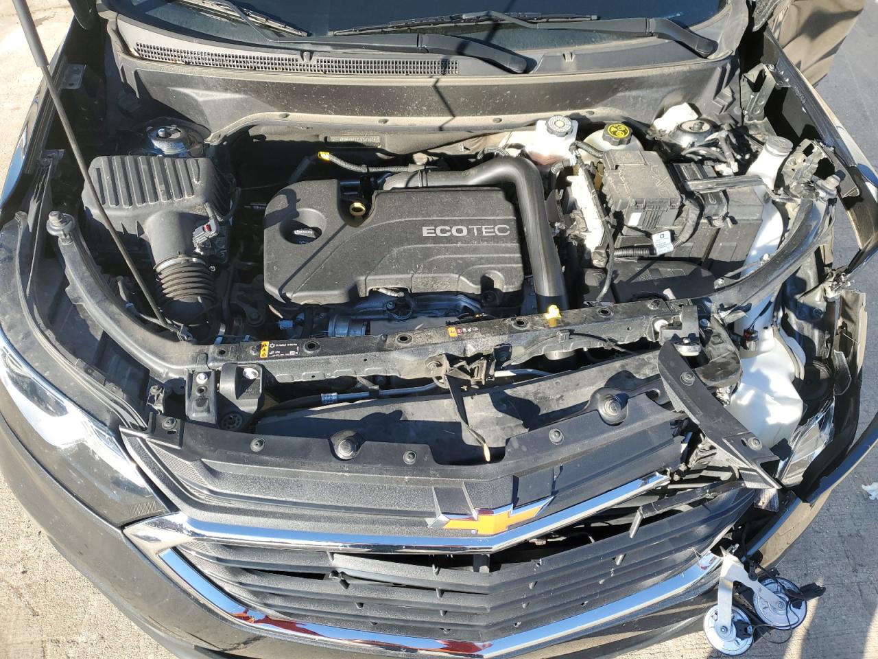 2020 Chevrolet Equinox VIN 2GNAXSEV7L6151551 Copart auction photo, side / front end damage thumbnail 12