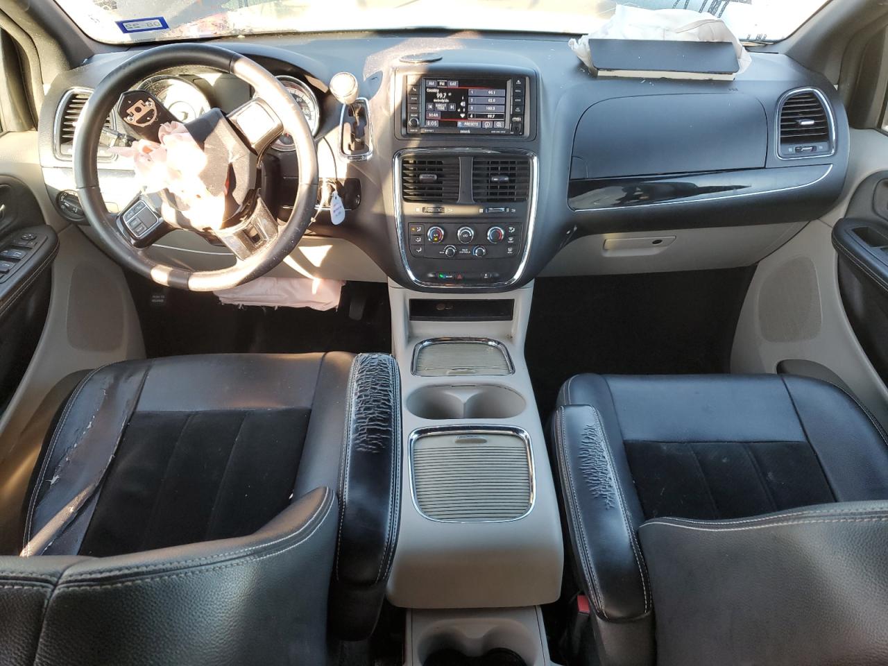 2017 Dodge Caravan VIN 2C4RDGCGXHR863029 Copart auction photo, front end / rear end damage thumbnail 8