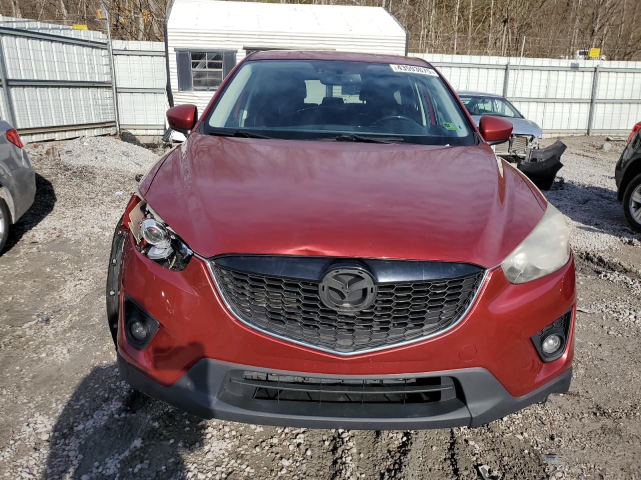 2013 Mazda CX-5 VIN JM3KE4DEXD0120229 Copart auction photo, front end damage thumbnail 5