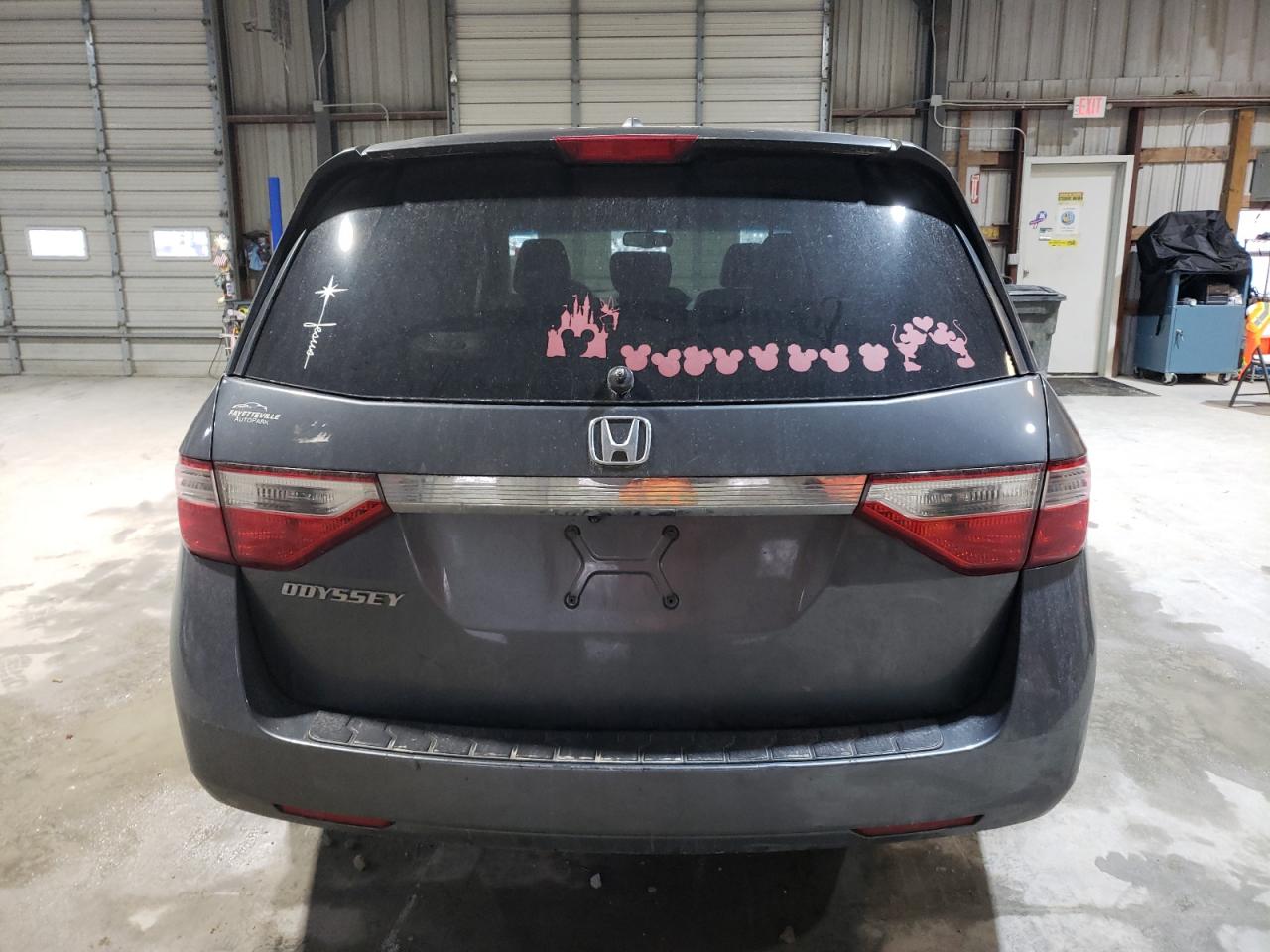 2011 Honda Odyssey VIN 5FNRL5H6XBB027442 Copart auction photo, front end / side damage thumbnail 6