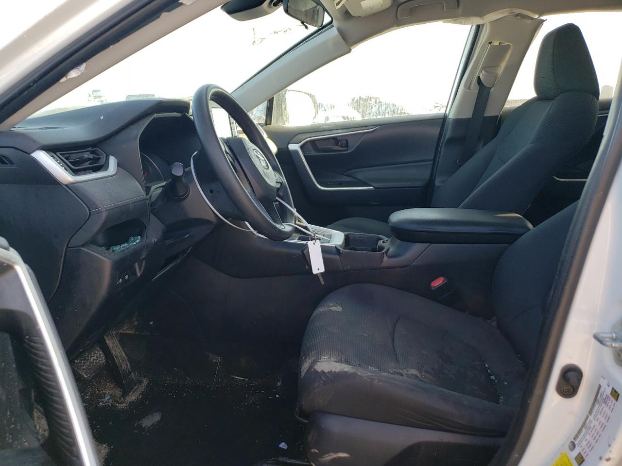 2021 Toyota RAV 4 VIN 2T3H1RFV9MW136183 Copart auction photo, side / front end damage thumbnail 7