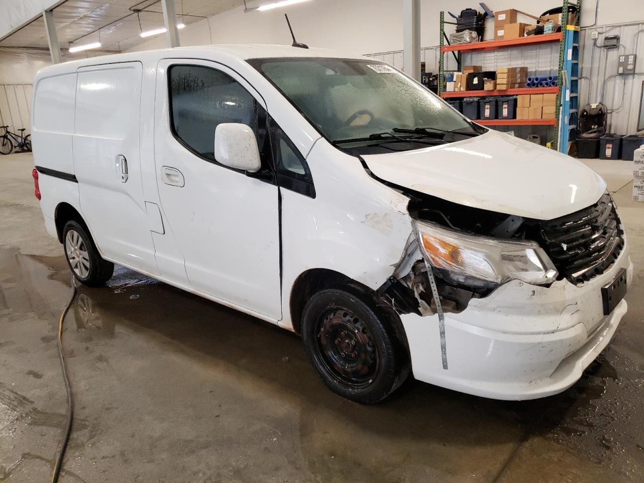 2015 Chevrolet Express VIN 3N63M0ZN6FK723365 Copart auction photo, front end / side damage thumbnail 4