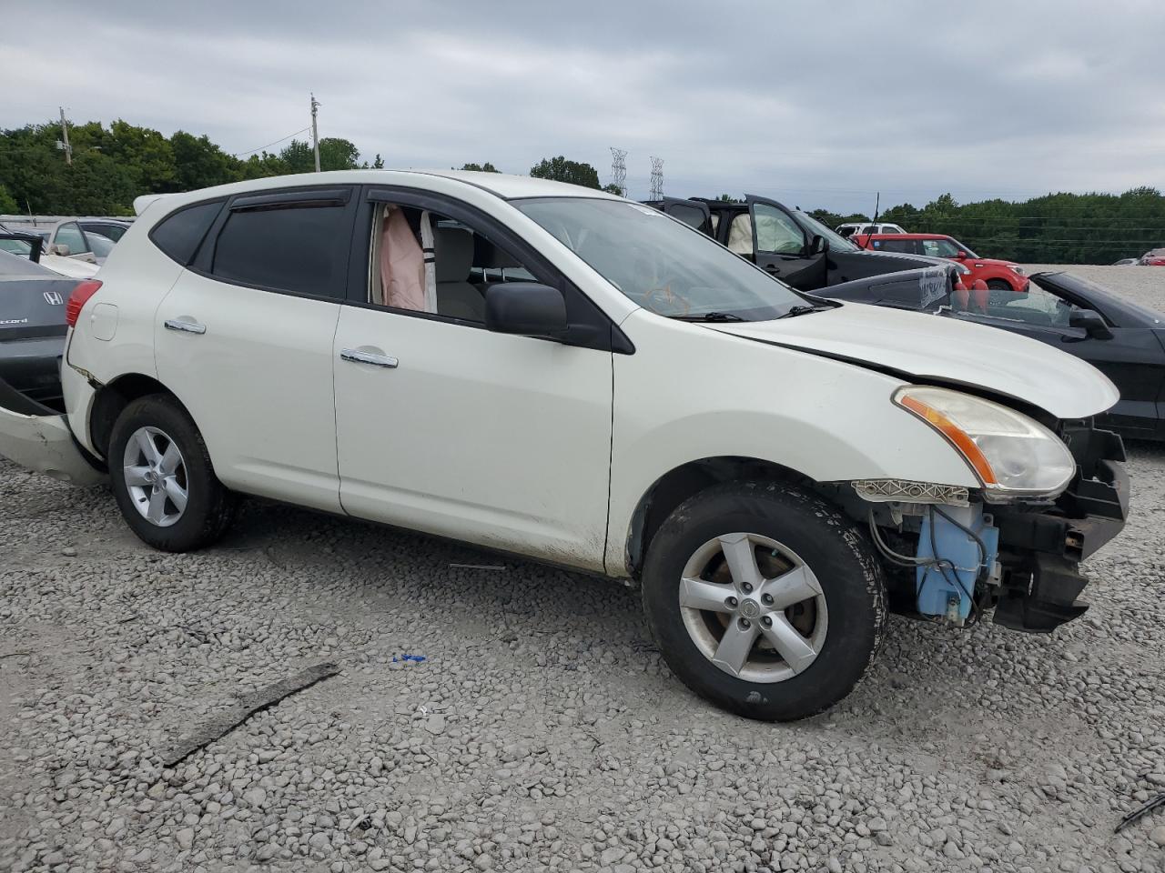 2010 Nissan Rogue VIN JN8AS5MV3AW138121 Copart auction photo, front end / rear end damage thumbnail 4