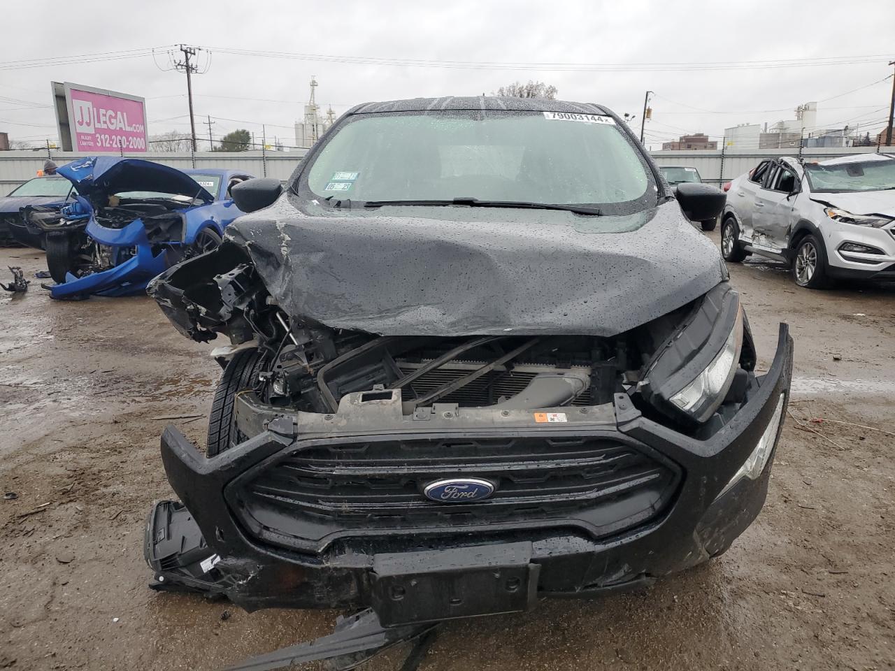 2020 Ford EcoSport VIN MAJ6S3FL2LC390132 Copart auction photo, front end damage thumbnail 5
