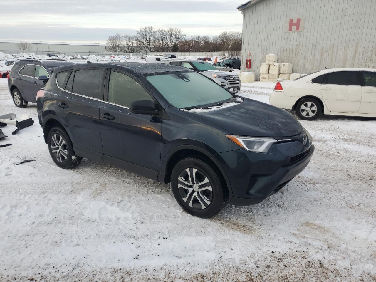 2018 Toyota RAV 4 VIN JTMBFREV1JJ230805 Copart auction photo, rear end damage thumbnail 4