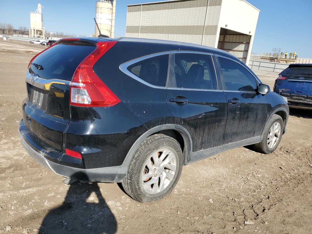 2015 Honda CR-V VIN 2HKRM3H72FH526639 Copart auction photo, side / undercarriage damage thumbnail 3