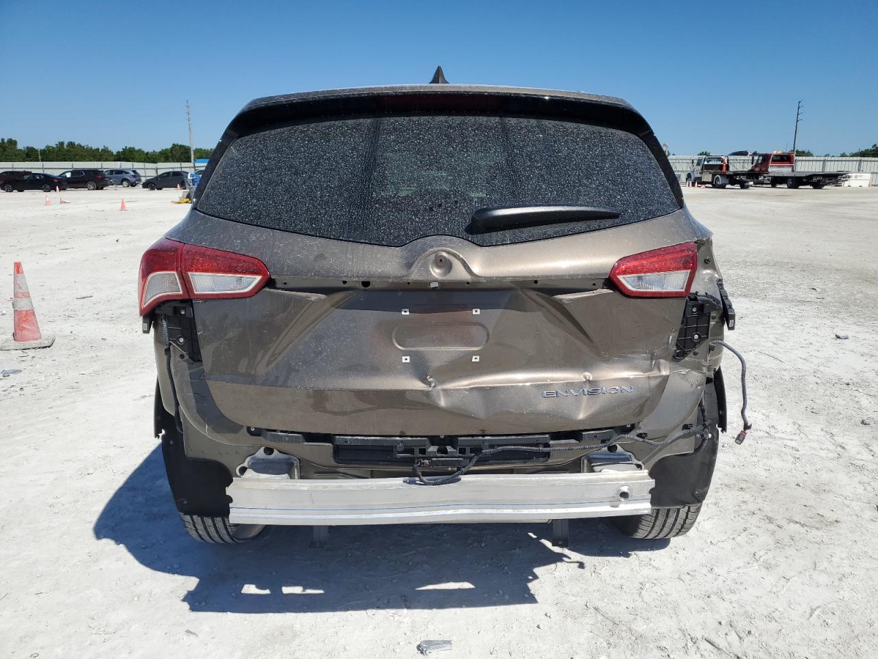 2019 Buick Envision VIN LRBFXCSA8KD021475 Copart auction photo, front end / rear end damage thumbnail 6