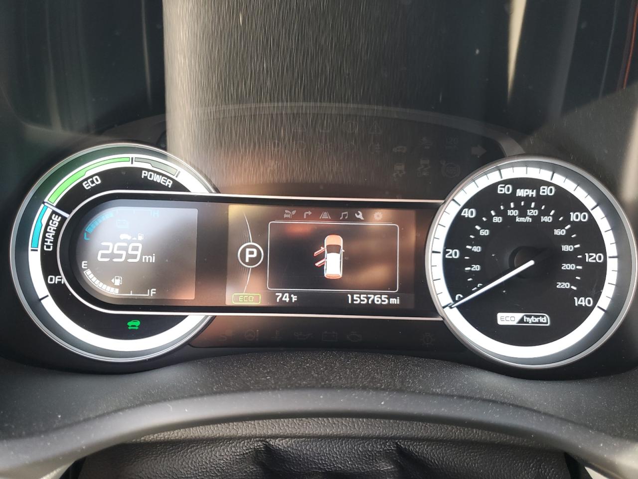 2019 KIA Niro VIN KNDCE3LC3K5216226 Copart auction photo, front end damage thumbnail 9